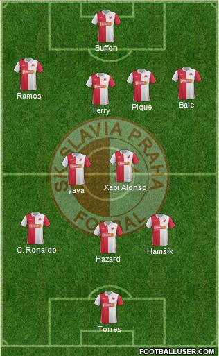 Slavia Prague Formation 2012