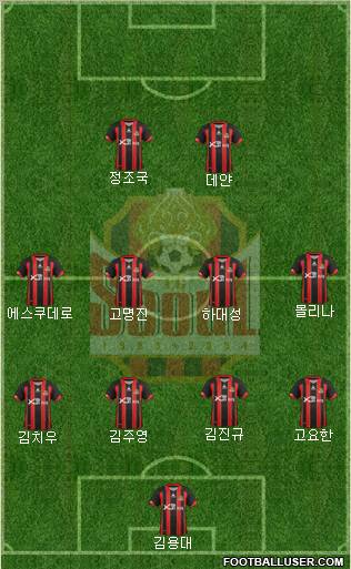 FC Seoul Formation 2012