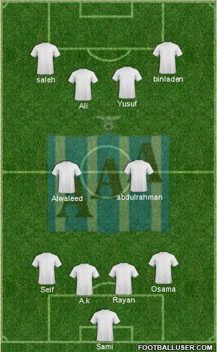 AA Arapongas Formation 2012