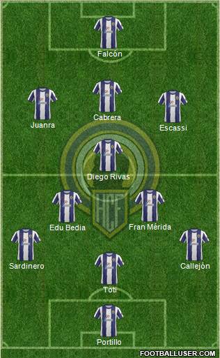 Hércules C.F., S.A.D. Formation 2012