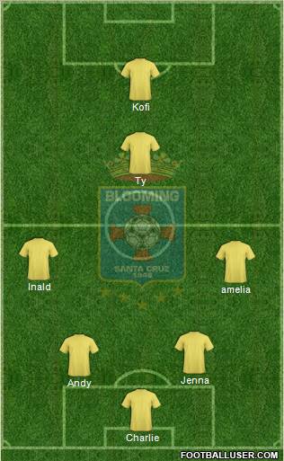 Blooming FC Formation 2012