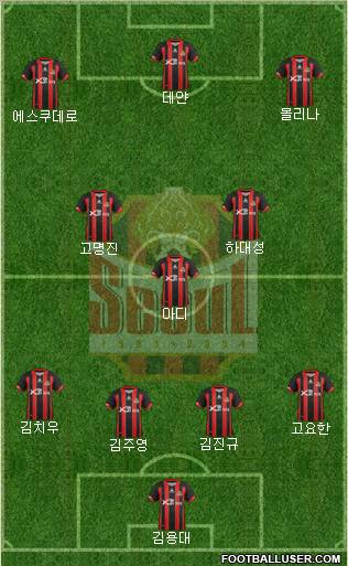 FC Seoul Formation 2012