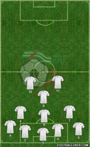 Algeria Formation 2012