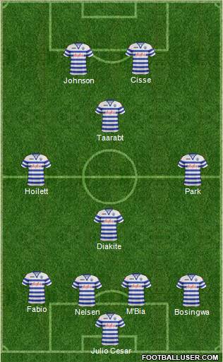 Queens Park Rangers Formation 2012