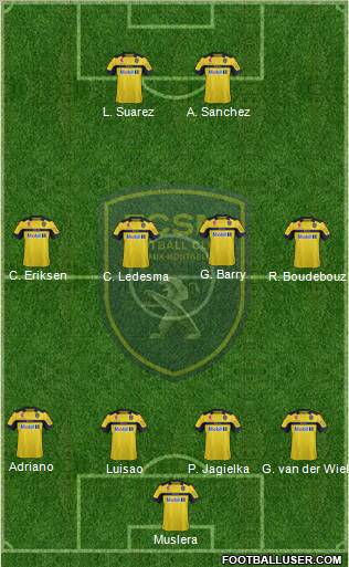 FC Sochaux-Montbéliard Formation 2012