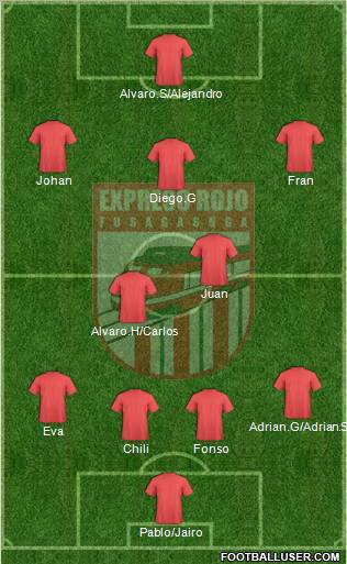 CD Expreso Rojo Formation 2012