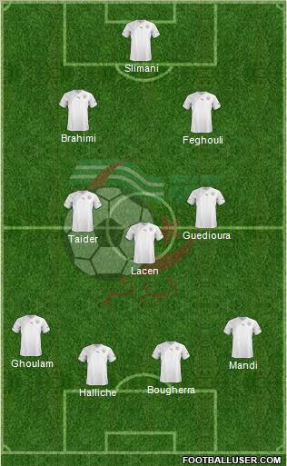 Algeria Formation 2012