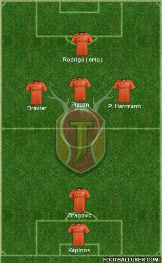 Jeju United Formation 2012