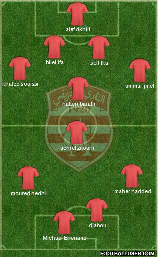 Club Africain Tunis Formation 2012