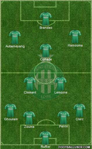 A.S. Saint-Etienne Formation 2012