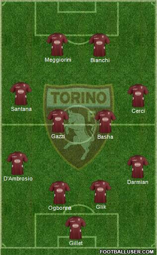 Torino Formation 2012