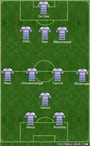 Queens Park Rangers Formation 2012