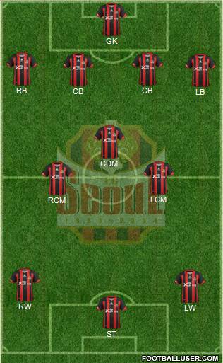 FC Seoul Formation 2012