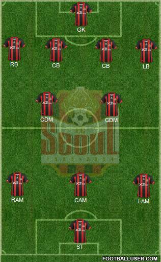 FC Seoul Formation 2012