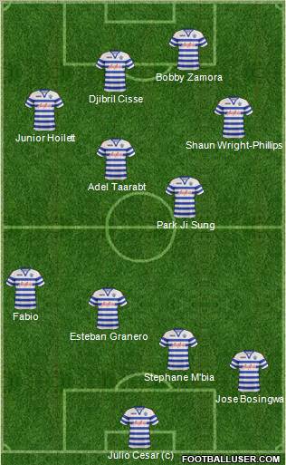 Queens Park Rangers Formation 2012