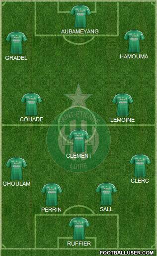 A.S. Saint-Etienne Formation 2012