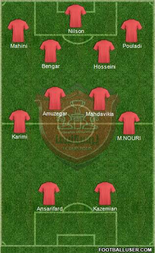 Persepolis Tehran Formation 2012