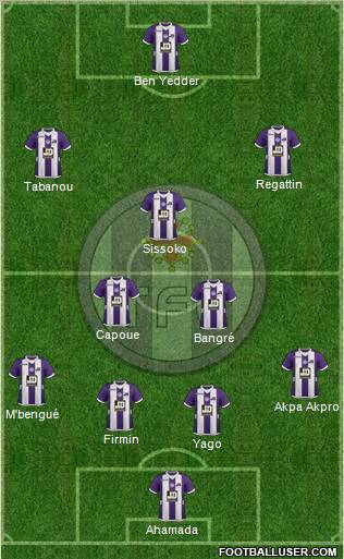 Toulouse Football Club Formation 2012