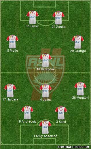 A.S. Nancy Lorraine Formation 2012