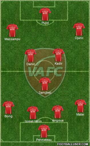 Valenciennes Football Club Formation 2012