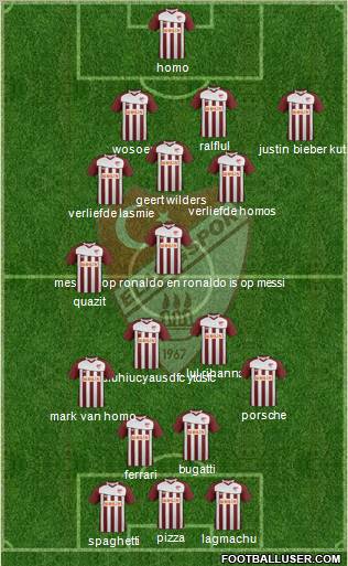 Elazigspor Formation 2012