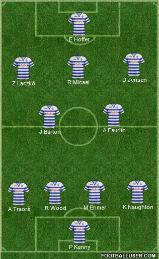 Queens Park Rangers Formation 2012