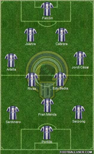 Hércules C.F., S.A.D. Formation 2012