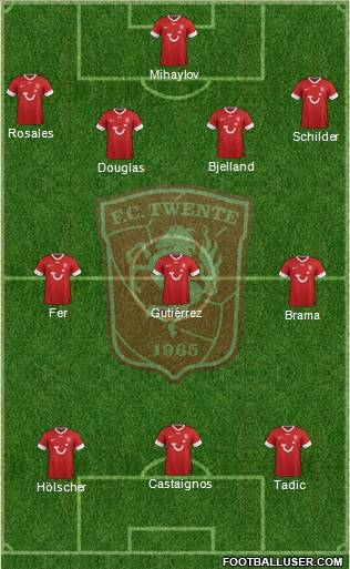 FC Twente Formation 2012