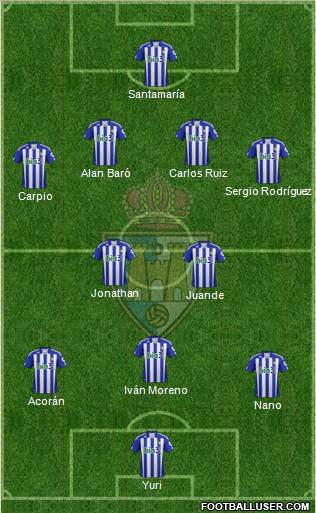 S.D. Ponferradina Formation 2012