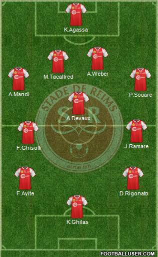 Stade de Reims Formation 2012