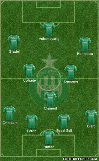 A.S. Saint-Etienne Formation 2012