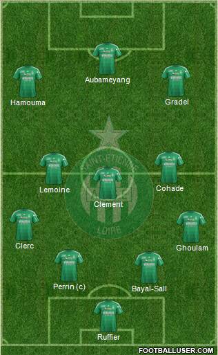 A.S. Saint-Etienne Formation 2012