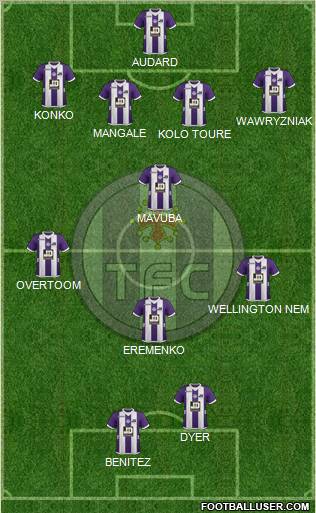 Toulouse Football Club Formation 2012