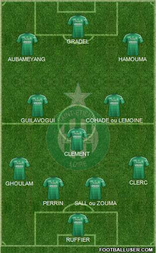 A.S. Saint-Etienne Formation 2012