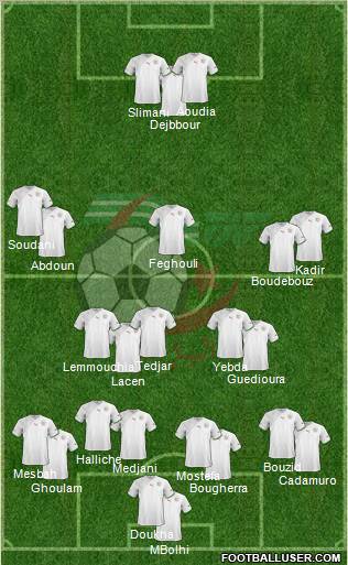 Algeria Formation 2012