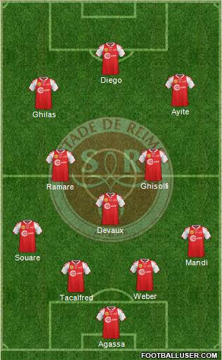 Stade de Reims Formation 2012