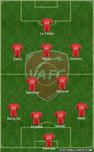 Valenciennes Football Club Formation 2012