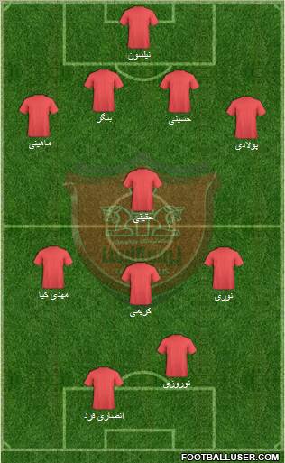 Persepolis Tehran Formation 2012