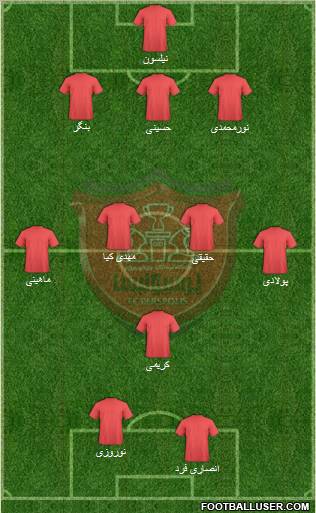 Persepolis Tehran Formation 2012