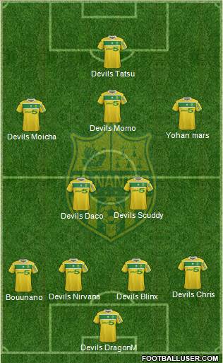 FC Nantes Formation 2012