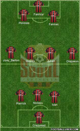 FC Seoul Formation 2012