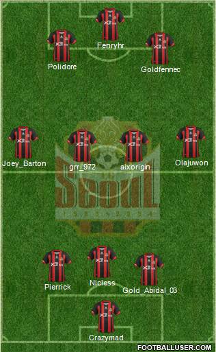 FC Seoul Formation 2012