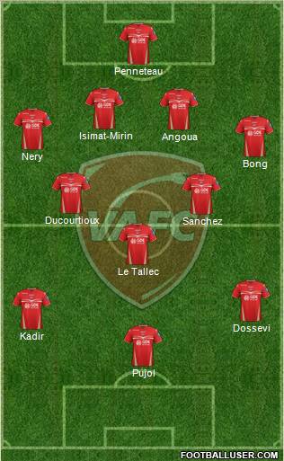 Valenciennes Football Club Formation 2012