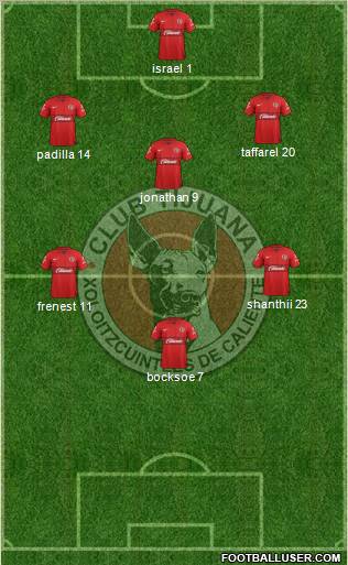 Xoloitzcuintles de Tijuana Formation 2012