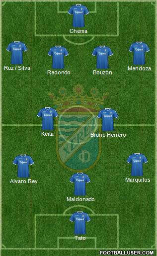 Xerez C.D., S.A.D. Formation 2012