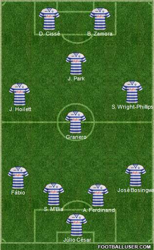 Queens Park Rangers Formation 2012