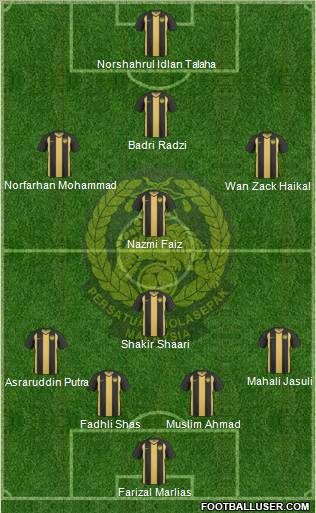 Malaysia Formation 2012