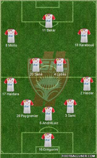 A.S. Nancy Lorraine Formation 2012