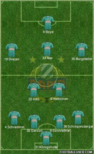 SK Rapid Wien Formation 2012