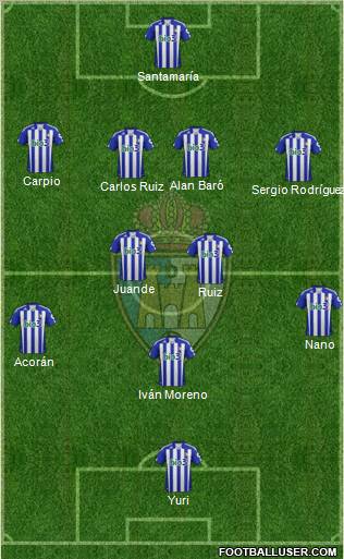 S.D. Ponferradina Formation 2012